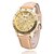 cheap Fashion Watches-Women&#039;s Fashion Watch Quartz Quilted PU Leather Black / White / Blue Analog White Black Pink