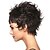 cheap Synthetic Trendy Wigs-Synthetic Hair Wigs Wavy Capless Short Black