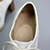 olcso Női fűzős bőrcipők-Női Cipő Bőrutánzat Tél Tavasz Nyár Ősz Vaskosabb sarok Fűző mert Hétköznapi Ruha Fehér Fekete Mandula