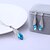 cheap Jewelry Sets-Women&#039;s Crystal Jewelry Set - Crystal Include Blue / Pink / Golden For Wedding Party Daily / Earrings / Necklace