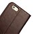 cheap Cell Phone Cases &amp; Screen Protectors-Case For Apple iPhone 6s Plus / iPhone 6s / iPhone 6 Plus Card Holder / with Stand / Flip Full Body Cases Solid Colored Hard Genuine Leather