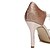 cheap Women&#039;s Heels-Women&#039;s Spring / Summer / Fall Stiletto Heel Wedding Dress Party &amp; Evening Lace-up Glitter Champagne