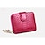 cheap Wallets-Women&#039;s Cowhide Wallet / Bi-fold / Tri-fold Snake Print Black / Fuchsia / Pink