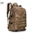 olcso Hátizsákok és táskák-40L Hátizsákok hátizsák Viselhető Külső Futás Kempingezés és túrázás Síelés Műanyag Fekete digitális Jungle Python Mud Color