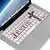 abordables Christmas Gifts-XSKN jésus croix silicium conçu couverture de peau de clavier d&#039;ordinateur portable pour macbook air / macbook pro 13 15 17 pouces, nous