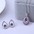 cheap Jewelry Sets-Women&#039;s Crystal Jewelry Set - Crystal Include Blue / Pink / Golden For Wedding / Party / Daily / Earrings / Necklace