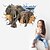cheap Wall Stickers-Decorative Wall Stickers - 3D Wall Stickers Animals / Still Life / Fashion Living Room / Bedroom / Bathroom