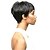 cheap Synthetic Trendy Wigs-Synthetic Hair Wigs Wavy Capless Short