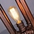 abordables Ampoules incandescentes-brelong 1 pc e27 40w st64 dimmable ampoule décorative edison blanc chaud