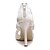 cheap Wedding Shoes-Women&#039;s Spring / Summer / Fall Stiletto Heel Wedding Dress Party &amp; Evening Zipper Silk Champagne