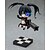 זול דמויות אקשן של אנימה-נתוני פעילות אנימה קיבל השראה מ Vocaloid Black Rock Shooter PVC 10.5 cm CM צעצועי דגם בובת צעצוע / דְמוּת / דְמוּת