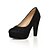 cheap Women&#039;s Heels-Women&#039;s Shoes Synthetic Spring Summer Fall Chunky Heel Platform for Wedding Casual Dress Black Beige Red