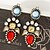 cheap Earrings-Women&#039;s Cubic Zirconia Drop Earrings Luxury Gemstone Cubic Zirconia Imitation Diamond Earrings Jewelry Red For