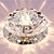 abordables Plafonniers-Tiffany Rustique Rétro Moderne/Contemporain Traditionnel/Classique Lanterne Cristal LED Montage du flux Lumière d’ambiance Pour Salle de