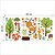 お買い得  Adesivi murali-Landscape / Animals Wall Stickers Plane Wall Stickers Decorative Wall Stickers, Vinyl Home Decoration Wall Decal Wall Decoration / Washable / Removable / Re-Positionable