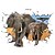 cheap Wall Stickers-Decorative Wall Stickers - 3D Wall Stickers Animals / Still Life / Fashion Living Room / Bedroom / Bathroom