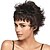 cheap Synthetic Trendy Wigs-Synthetic Hair Wigs Wavy Capless Short Black
