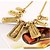 cheap Jewelry Sets-Jewelry Set Geometrical Statement Ladies Vintage Party Work Casual Earrings Jewelry Gold For 1 set / Necklace