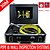 cheap Microscopes &amp; Endoscopes-Pipe Inspection System   30m Pipeline Inspection Pipe Wall 7 Inch TFT Monitor Camera with 12 LED Lights 4GB  Card Record