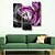 cheap Oil Paintings-Oil Painting Hand Painted - Abstract Modern Stretched Canvas / Three Panels