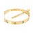 cheap Bracelets-Women&#039;s Bangles Classic Fashion Stainless Steel Gold Plated Imitation Diamond Circle Jewelry ForWedding Party Daily Casual Sports
