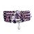 cheap Bracelets-Women&#039;s Wrap Bracelet Strand Bracelet Crystal Classic Crystal Jewelry Wedding Party Daily Casual Costume Jewelry