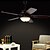 cheap Ceiling Fan Lights-LED Ceiling Fan Metal Glass Others Traditional / Classic 220-240V
