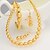 cheap Jewelry Sets-Jewelry Set Vintage Cute Party Work Casual Party Gold Plated Bracelet Necklace Earrings