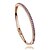 cheap Bracelets-Women&#039;s Crystal Bracelet Bangles - Crystal Love Bracelet Purple / Rose / Rainbow For Wedding / Party / Daily