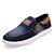 baratos Sapatilhas e Mocassins para Homem-Homens Primavera / Verão / Outono Conforto Atlético Casual Ao ar livre Jeans Antiderrapante Azul Escuro / Azul Claro / Inverno / Combinação