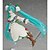 Недорогие Фигурки героев аниме-Аниме Фигурки Вдохновлен Вокалоид Hatsune Miku ПВХ 19 cm См Модель игрушки игрушки куклы / фигура / фигура