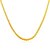 cheap Jewelry Sets-South Korea&#039;s snake chain men and women Jewelry 18K Gold Plated Necklace Bracelet Jewelry NB60042