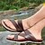cheap Men&#039;s Slippers &amp; Flip-Flops-Men&#039;s Flat Heel Nappa Leather Comfort Spring / Summer / Fall Brown