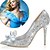 cheap Women&#039;s Heels-Women&#039;s Shoes Glitter Spring / Summer / Fall Stiletto Heel Sparkling Glitter Silver / Party &amp; Evening / Dress / Party &amp; Evening