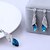 cheap Jewelry Sets-Women&#039;s Crystal Jewelry Set - Crystal Include Blue / Pink / Golden For Wedding Party Daily / Earrings / Necklace