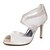 cheap Wedding Shoes-Women&#039;s Spring / Summer / Fall Stiletto Heel Wedding Dress Party &amp; Evening Zipper Silk Champagne