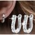 baratos Brincos-O clipe de orelha de prata high-end s925 elegante estilo feminino clássico