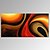 cheap Abstract Paintings-Oil Painting Hand Painted - Abstract Modern Canvas