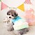 cheap Dog Clothes-Dog Dress Puppy Clothes Fashion Dog Clothes Puppy Clothes Dog Outfits Blue Pink Costume for Girl and Boy Dog Cotton XS S M L XL