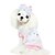 cheap Dog Clothes-Dog Sweatshirt Dog Clothes Cartoon Blue Pink Cotton Costume For Spring &amp;  Fall Winter Women&#039;s Keep Warm Fashion