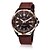 cheap Leather band Watches-Men&#039;s Wrist Watch Quartz Japanese Quartz Classic Water Resistant / Waterproof Calendar / date / day Analog 1# 2# 3# / Stainless Steel / Leather