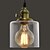 رخيصةأون أضواء الجزيرة-12 cm(4.7 inch) استايل مصغر أضواء معلقة معدن زجاج طلاء ملون رجعي 110-120V / 220-240V