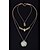 levne Módní náhrdelníky-Women&#039;s Pendant Necklace Long Necklace Wings Ladies European Fashion Resin Alloy Golden Necklace Jewelry For Party Daily Casual