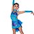 cheap Latin Dancewear-Latin Dance Outfits Children&#039;s Performance Lace Feathers Tassel(s) 5 Pieces Dress Sleeves Neckwear Headpieces