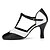 olcso Báli cipők és modern tánccipők-Női Modern cipők Bőrutánzat Fém csat Szandál / Magassarkúk Csat Személyre szabott sarok Személyre szabható Dance Shoes Fekete és fehér / Otthoni / Teljesítmény / Gyakorlat / Professzionális / EU40