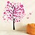cheap Wall Stickers-Peach Blossom Large Flower Tree Wall Decal Removable Stickers Decor Kids Nursery