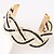 זול צמיד אופנתי-נשים צמידי חפתים סגנון בוהמיה אופנתי מתכווננת פתוח ארופאי שרף סגסוגת תכשיטים עבור Party יומי קזו&#039;אל