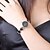 cheap Women&#039;s Watches-Women&#039;s Fashion Watch Bracelet Watch Quartz Leather Band Charm Elegant Black White Strap Watch
