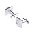 cheap Men&#039;s Accessories-Cufflinks Vintage Party Work Casual Alloy Brooch Jewelry Silver For