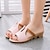 cheap Women&#039;s Sandals-Women&#039;s Comfort Summer Leatherette Casual Outdoor Low Heel White Black Blue Blushing Pink